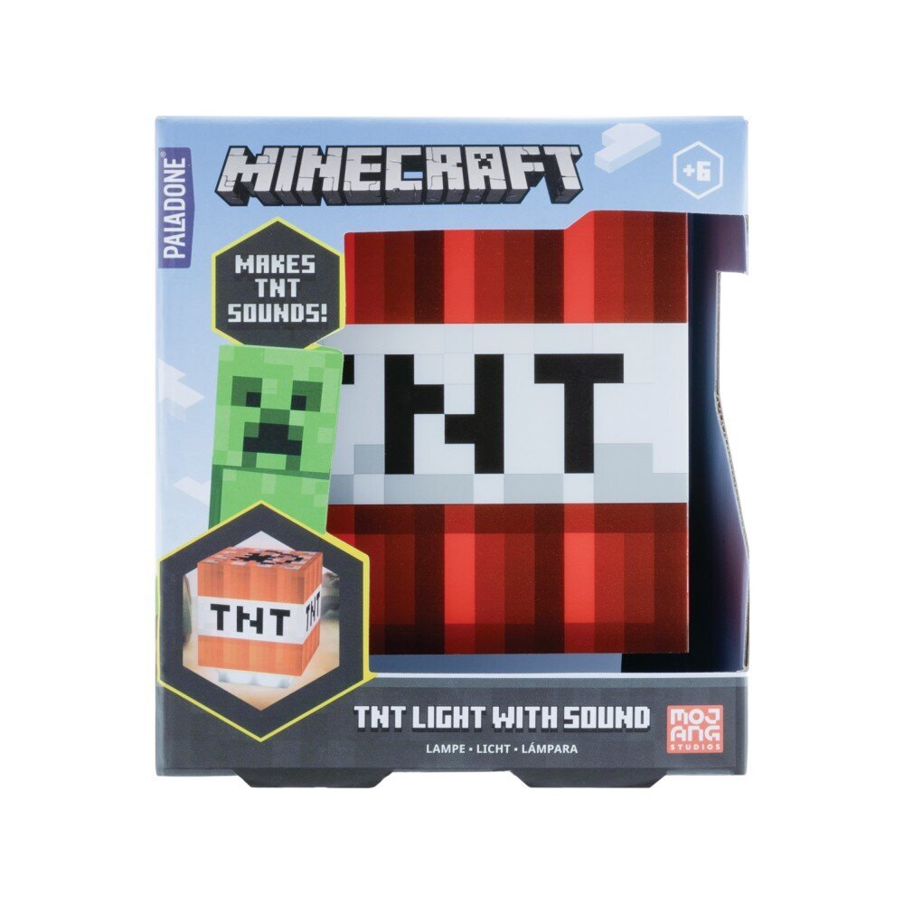 Статуэтки Лампа Minecraft TNT со звуком цена | 220.lv