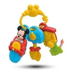 Clementoni Disney Baby Mickey Mouse interaktīvā bērnu ratiņu / bērnu gultiņu rotaļlieta, poļu cena un informācija | Rotaļlietas zīdaiņiem | 220.lv