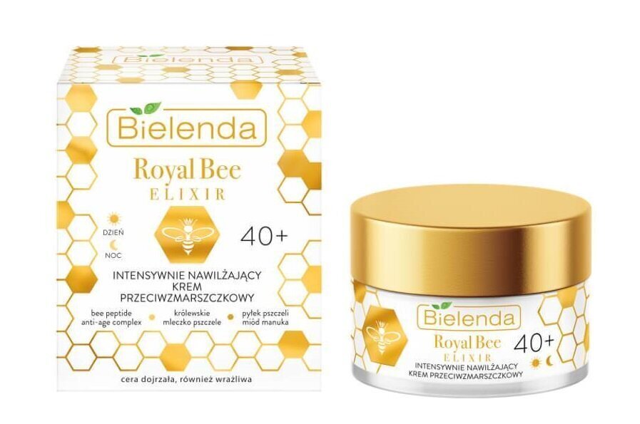 Intensīvi mitrinošs sejas krēms Bielenda Royal Bee Elixir, 50 g цена и информация | Sejas krēmi | 220.lv