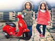 Bērnu elektriskais skūteris Jamara Vespa GTS 125 cena un informācija | Bērnu elektroauto | 220.lv