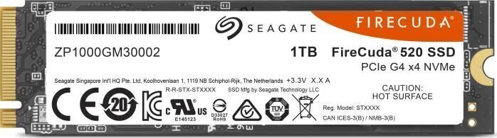 Iekšējais cietais disks Seagate ZP1000GM3A002 cena un informācija | Iekšējie cietie diski (HDD, SSD, Hybrid) | 220.lv