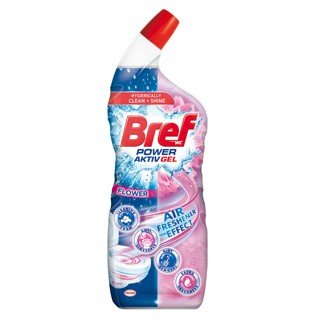 BREF WC HYGIENE GEL TĪRĪTĀJS FLORAL, 700 ML cena un informācija | Tīrīšanas līdzekļi | 220.lv