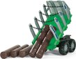 Bērnu piekabe ar koksnes imitāciju Rolly Toys cena un informācija | Bērnu elektroauto | 220.lv