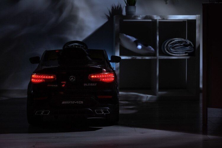 Bērnu elektromobilis Toyz Mercedes-Benz GLC 63S AMG, melns cena un informācija | Bērnu elektroauto | 220.lv