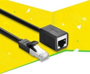 Kabelis Ugreen RJ45, 50 cm UGR259BLK цена и информация | Кабели и провода | 220.lv