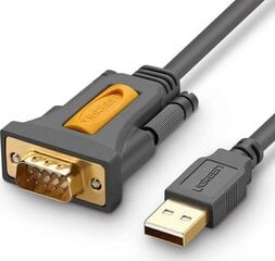 Ugreen USB - RS-232, 1.5м UGR333 цена и информация | Кабели и провода | 220.lv