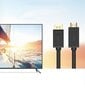 Kabelis Ugreen HDMI - DisplayPort 4K 30 Hz 28 AWG, 3 m (DP101 10203) cena un informācija | Kabeļi un vadi | 220.lv