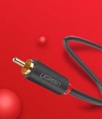 Кабель Ugreen stereo 2RCA audio video Cinch, 2 м (10518) цена и информация | Кабели и провода | 220.lv