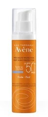 Солнцезащитная эмульсия AVENE SUN SPF50+, 50 мл цена и информация | Кремы от загара | 220.lv