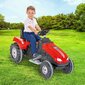 Elektriskais bērnu traktors Woopie Farmer Power, sarkans cena un informācija | Bērnu elektroauto | 220.lv