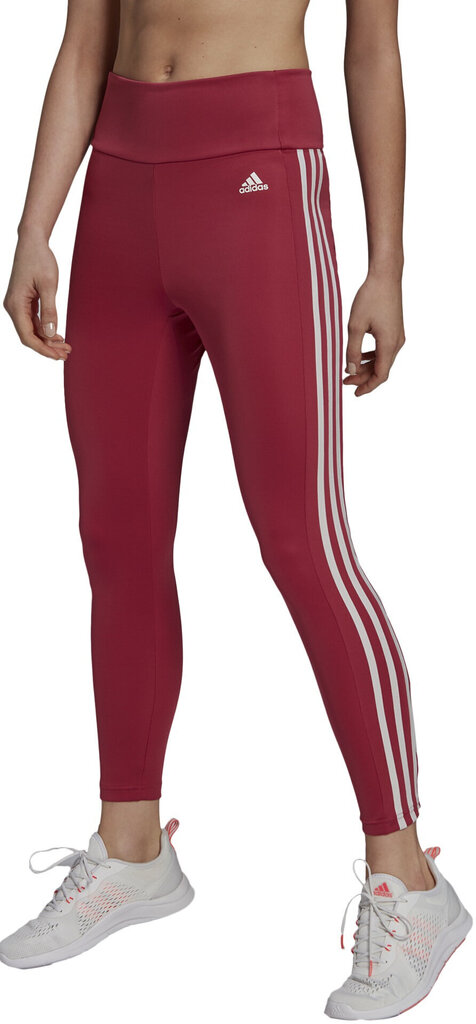 Adidas Legingi W 3S 78 Tig Bordeaux GP7233/S cena un informācija | Sporta apģērbs sievietēm | 220.lv