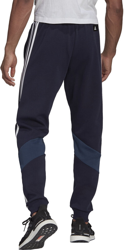 Adidas Sporta Bikses M Fi Pant 3s Blue GM6461/XL cena un informācija | Sporta apģērbs vīriešiem | 220.lv