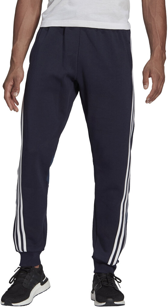 Adidas Sporta Bikses M Fi Pant 3s Blue GM6461/XL цена и информация | Sporta apģērbs vīriešiem | 220.lv