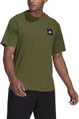 Adidas Футболки Mhe Tee Sta Green GM6341/S цена и информация | Мужские футболки | 220.lv