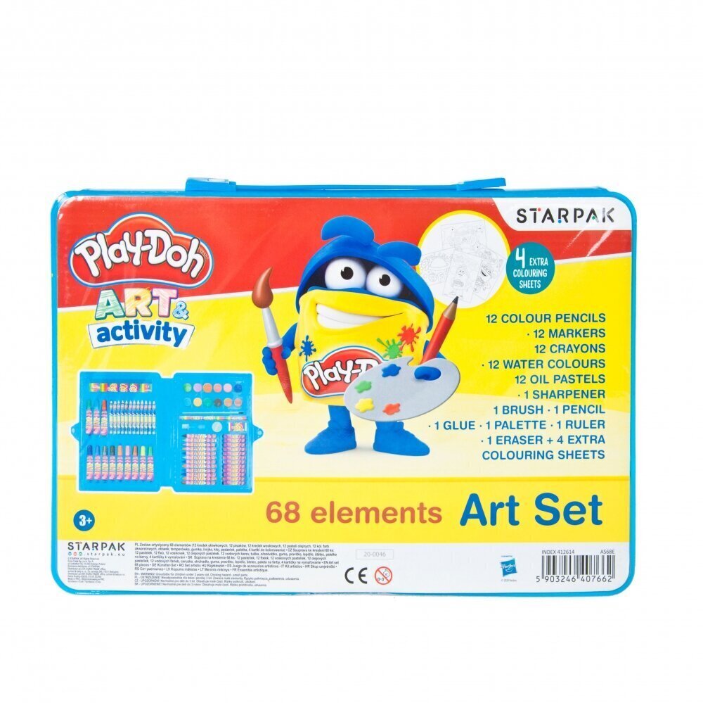 Krāsošanas komplekts "Play-Doh" cena un informācija | Modelēšanas un zīmēšanas piederumi | 220.lv