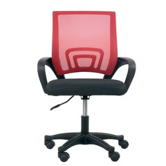 Biroja krēsls NORE Moris, sarkans cena un informācija | Biroja krēsli | 220.lv