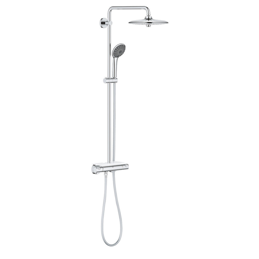 Grohe Vitalio Joy 260 termostata dušas sistēma, hroms, 26403001 цена и информация | Dušas komplekti un paneļi | 220.lv