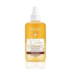 Солнцезащитный крем Vichy Idéal Soleil Enhanced Tan SPF30, 200 мл цена и информация | Кремы от загара | 220.lv