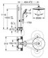 GROHE Vitalio Joy 260 termostata dušas sistēma ar 3 strūklām 260 mm lietus galvu un 3 strūklu 110 mm dušu, ūdeni taupoša, hromēta, 26403002 цена и информация | Dušas komplekti un paneļi | 220.lv