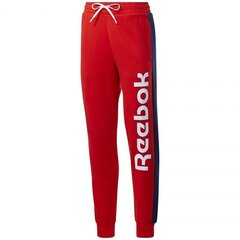 Спортивные штаны женские Reebok TE Liner Logo French Terry W FU2258, красные цена и информация | Спортивная одежда для женщин | 220.lv