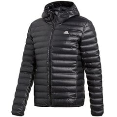 Спортивная куртка мужская adidas Varilite Hooded M BQ7782 черный цена и информация | Мужские куртки | 220.lv
