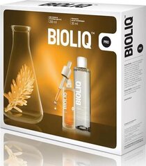 Komplekts BioliQ Pro: sejas serums 25 ml + micelārais ūdens 200 ml cena un informācija | Serumi sejai, eļļas | 220.lv