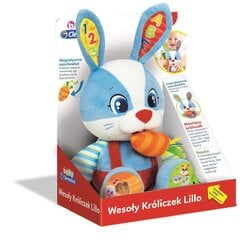 Interaktīva rotaļlieta Clementoni Bunny Lillo, poļu valodā cena un informācija | Mīkstās (plīša) rotaļlietas | 220.lv