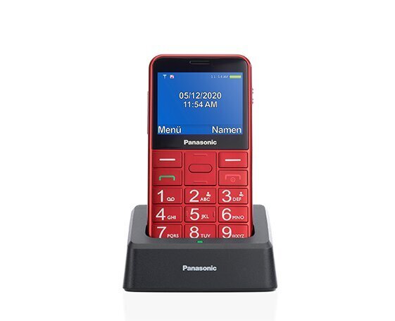 Panasonic KX-TU155EXRN Red цена и информация | Mobilie telefoni | 220.lv