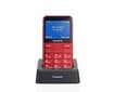 Panasonic KX-TU155EXRN Red цена и информация | Mobilie telefoni | 220.lv