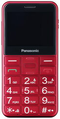 Panasonic KX-TU155EXRN Red cena un informācija | Mobilie telefoni | 220.lv