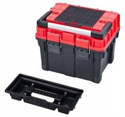 Ящик для инструментов Patrol HD Compact 2 (45x35x35 см), с пластиковым замком цена и информация | Ящики для инструментов | 220.lv
