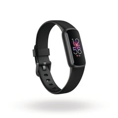 Fitbit Luxe, Black/Black cena un informācija | Fitnesa aproces | 220.lv