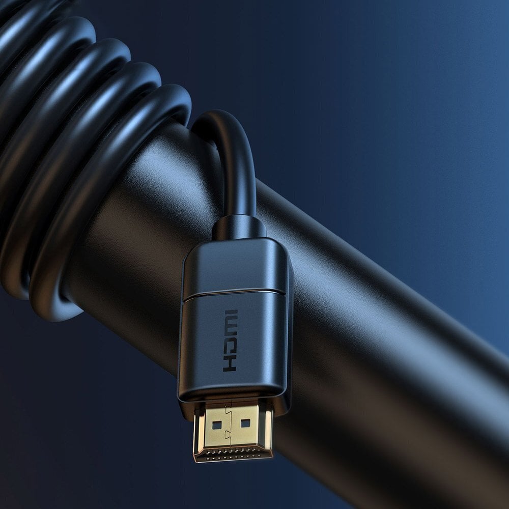 Kabelis Baseus HDMI 2.0, 4K 60 Hz 3D HDR 18 Gbps, 3 m (CAKGQ-C01) cena un informācija | Kabeļi un vadi | 220.lv