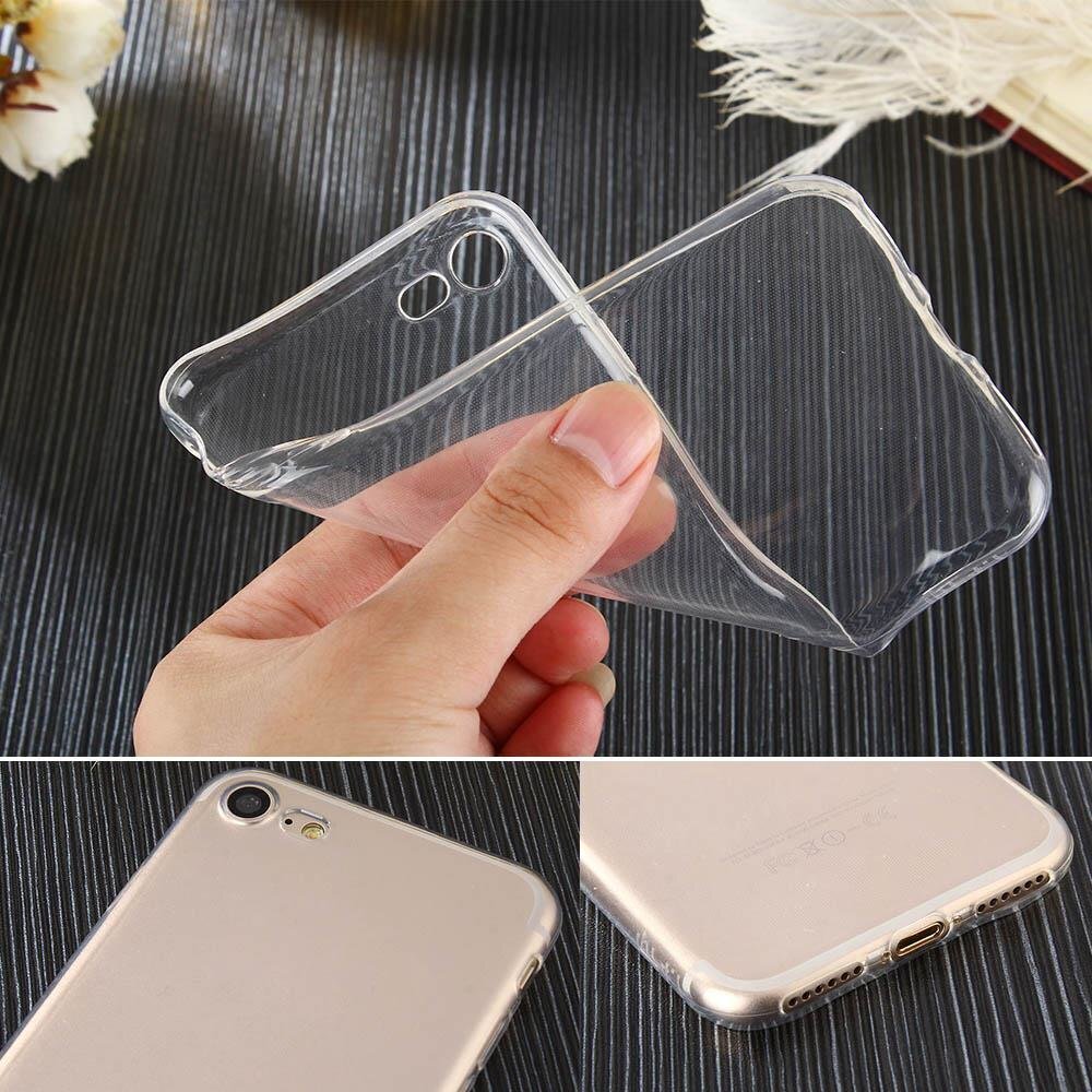 Ultra Clear Case Gel TPU Cover, piemērots iPhone 8 Plus/7 Plus, caurspīdīgs cena un informācija | Telefonu vāciņi, maciņi | 220.lv