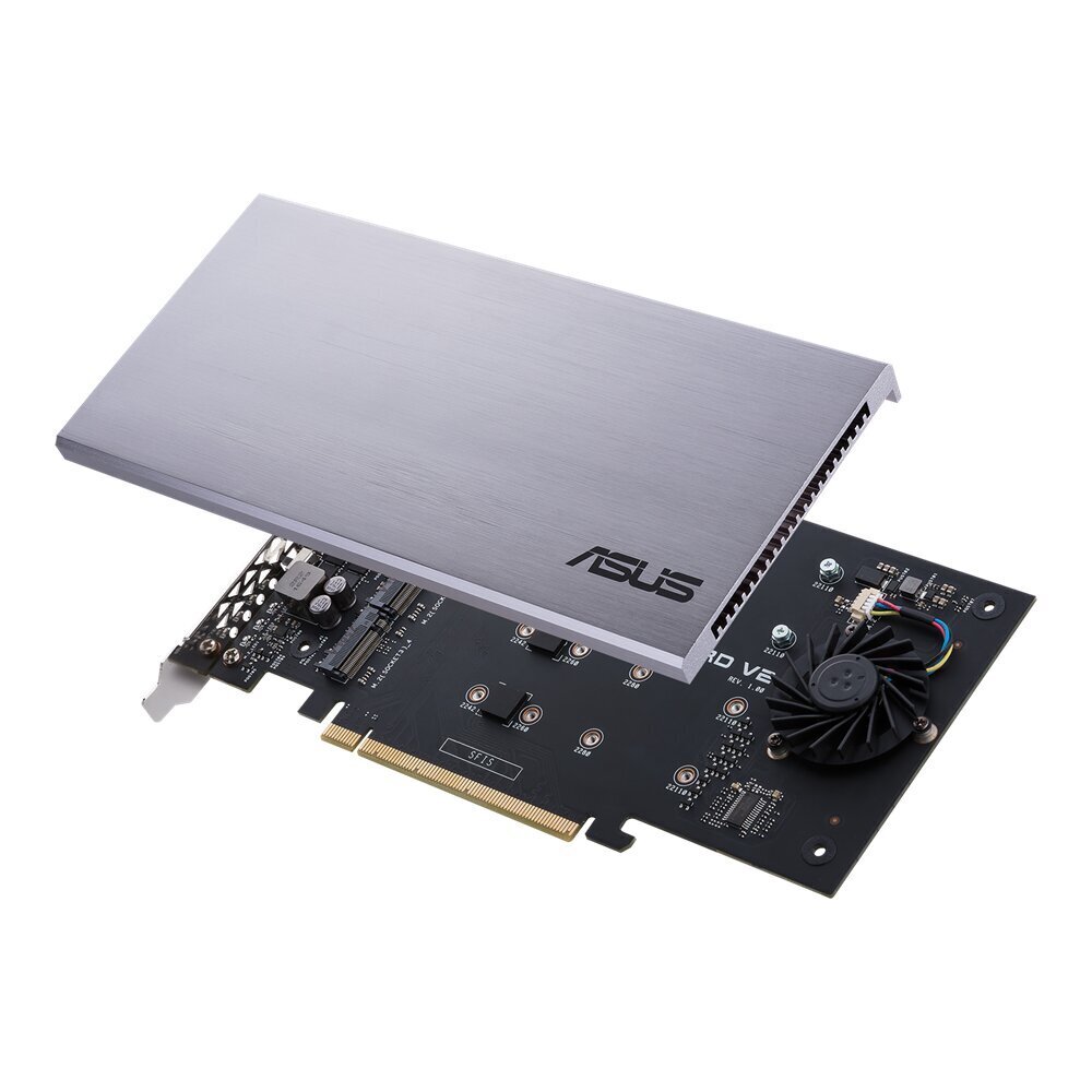 Asus HYPER M.2 X16 CARD V2 cena un informācija | Mātesplates | 220.lv