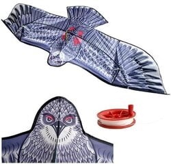 Пугало для птиц - воздушный змей, 200X83см с футляром цена и информация | Игрушки для песка, воды, пляжа | 220.lv