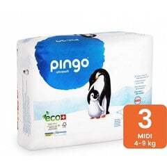 Подгузники с индикатором влажности Pingo Mini, 44 шт., 4-9 кг. цена и информация | Подгузники | 220.lv