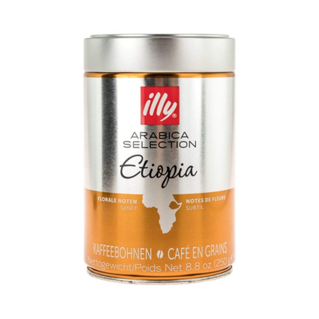 Pupiņu kafija Illy Arabica Selection Etiopija, 250g cena un informācija | Kafija, kakao | 220.lv