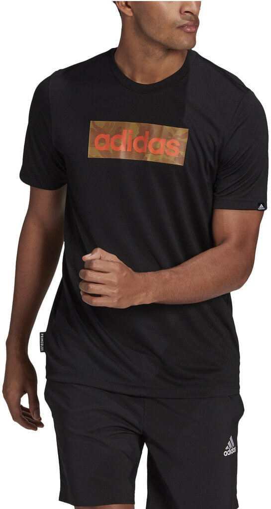 Adidas T-Krekli M Cmo Bx Lg T Black GL3228/XL cena un informācija | Vīriešu T-krekli | 220.lv