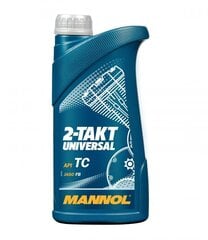 Motoreļļa Mannol 7205 2-Takt Universal, 1 l cena un informācija | Eļļas citām autodaļām | 220.lv