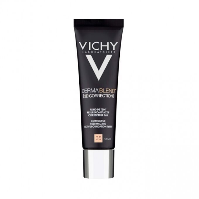 Maskējošs grima pamats Vichy Dermablend 3D, 35 Sand, 30 ml цена и информация | Grima bāzes, tonālie krēmi, pūderi | 220.lv