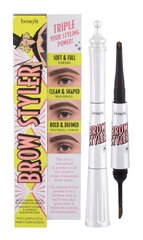 Uzacu zīmulis Benefit Cosmetics Brow Styler, Warm Deep Brown, 1,05 g cena un informācija | Uzacu krāsas, zīmuļi | 220.lv