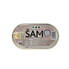 Sama fileja ar kaltētiem tomātiem eļļā ŠamŪkis, 170 g cena un informācija | Zivju produkti | 220.lv