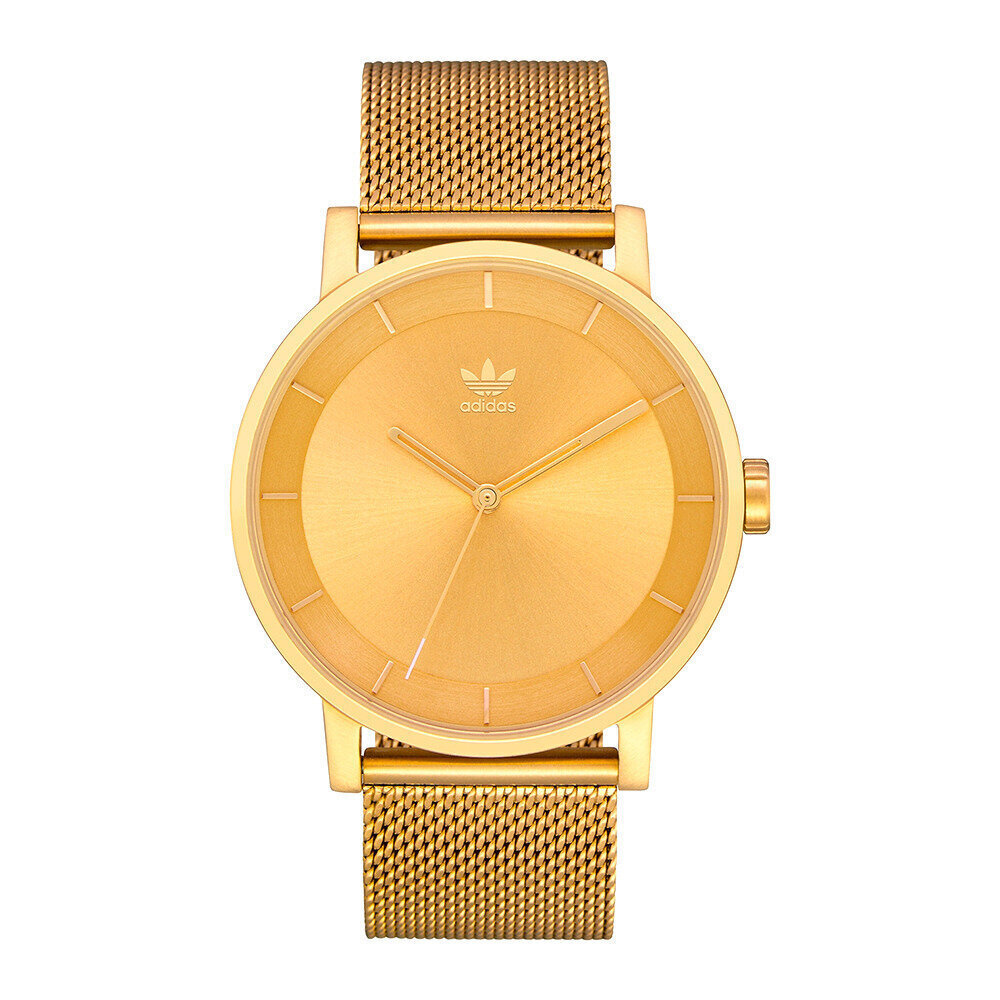 Pulkstenis Adidas District M1 All Gold Z04-502 цена и информация | Vīriešu pulksteņi | 220.lv