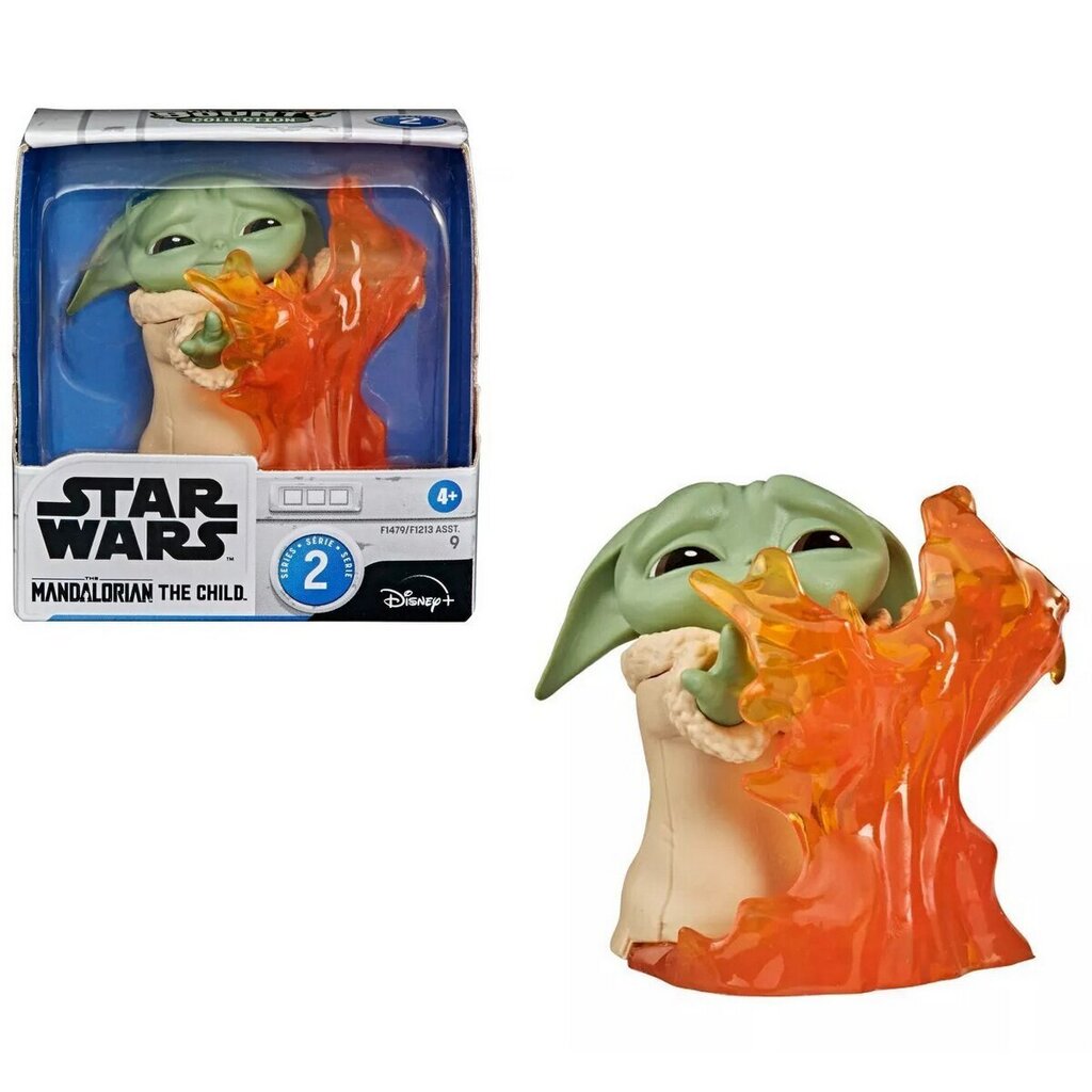 Star Wars: The Mandalorian - The Child (Baby Yoda) Stopping Fire Mini Figure, 5cm цена и информация | Datorspēļu suvenīri | 220.lv