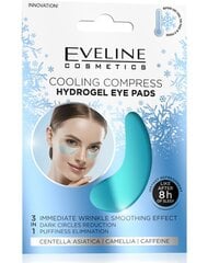 Гидрогелевые подушки для глаз Eveline Hydrogel 2 шт цена и информация | Маски для лица, патчи для глаз | 220.lv