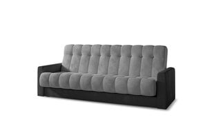 Dīvāns-gulta NORE Garett 02, pelēka cena un informācija | Dīvāni | 220.lv