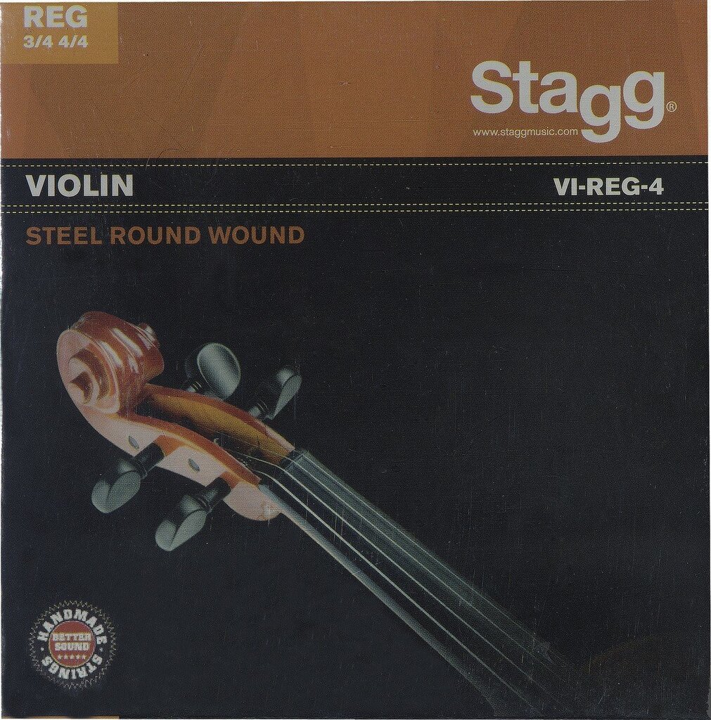 Stīgas vijolei Stagg VI-REG-4 cena un informācija | Mūzikas instrumentu piederumi | 220.lv