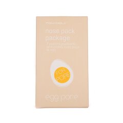 Dziļi attīrošie deguna plāksteri TONYMOLY Egg Pore Nose Pack Package (7gab) cena un informācija | Sejas maskas, acu maskas | 220.lv