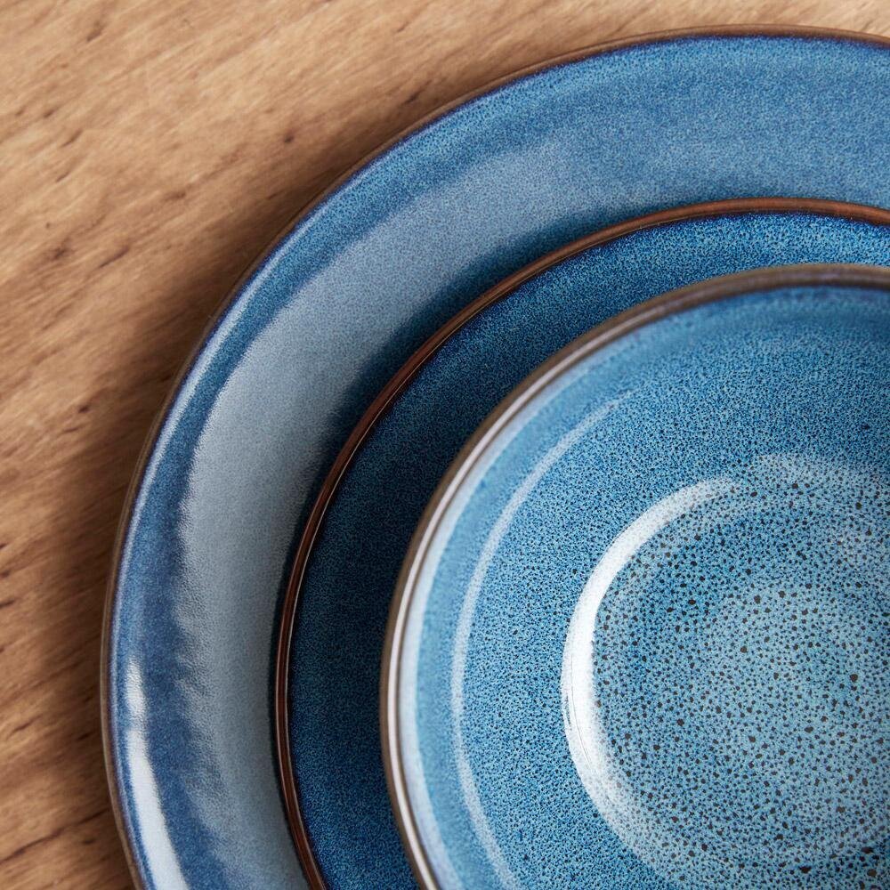 Deserta šķīvis, 19,5 cm, tumši zils cena un informācija | Trauki, šķīvji, pusdienu servīzes | 220.lv